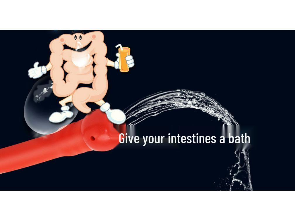 5-Hole Enema Tube: Intestinal Flushing Cleaner for Men and Women, SM Erotic Anal Toy.
