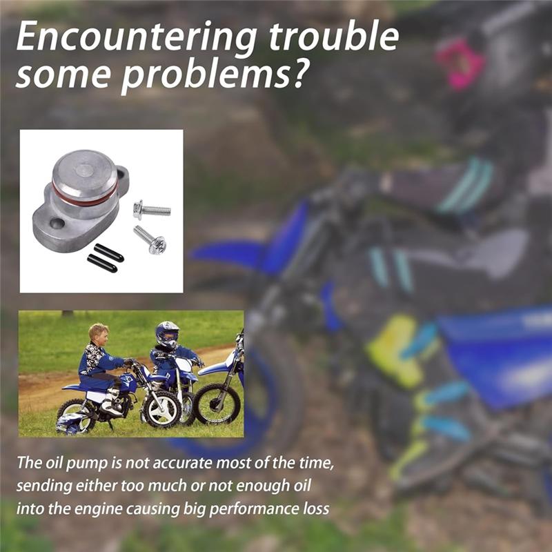 Ac29-Oil Pump Plug Cover For PW50 PW80 Y-Zinger 1981-2024 With Oil Pump Plug O Ring