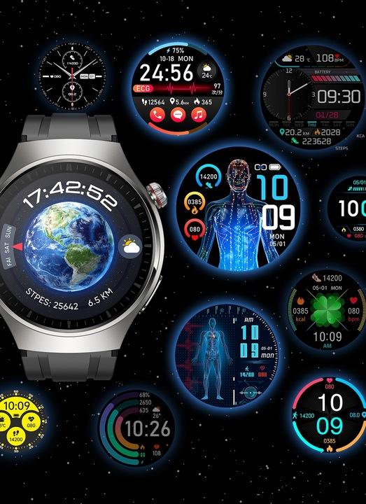 Zegarek Kardiowatch Z Pomiarem Glukozy Ekg Analiza Krwi Ciśnienie Amoled Pl