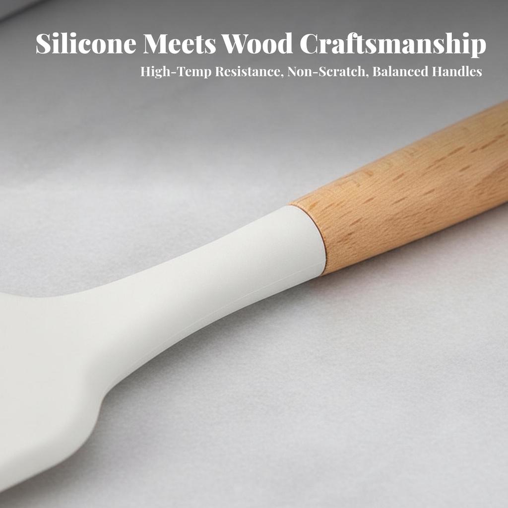 3 Pieces Silicone Set Food-Grade for Home Cooks