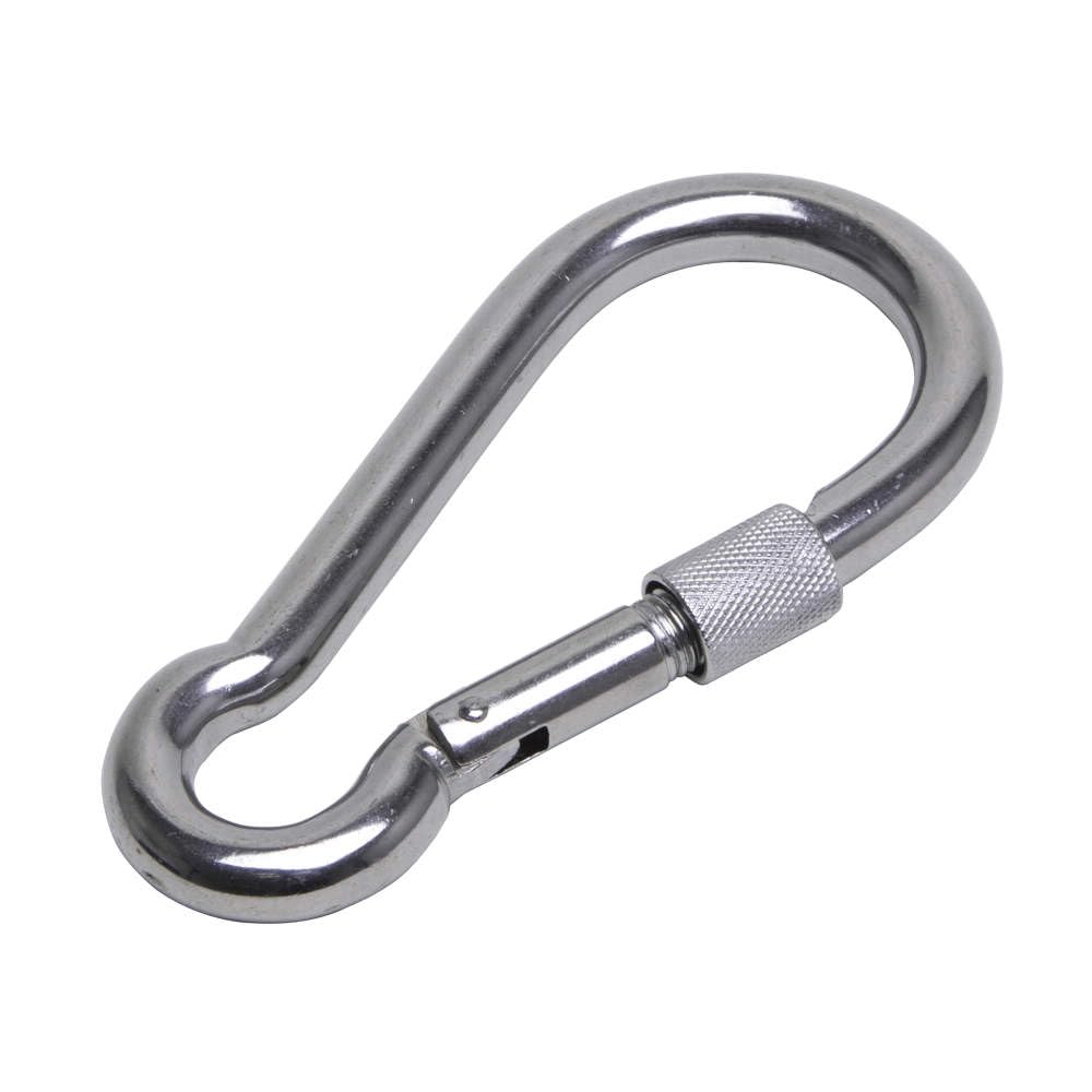 (110053158) SG-KA2452-14-180 Stainless steel carabiner with loop