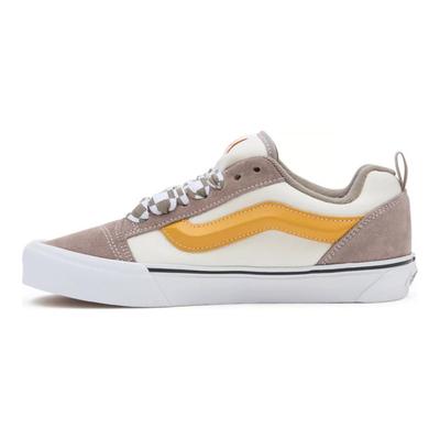 Knu-Skool Mega Check - Šedé Marshmallow Unisex Tenisky VN0009QC0BP