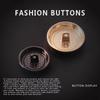 10Pcs Metal High-End Button Exquisite Sweater Cardigan Round Jacket Cashmere Coat Suit Button