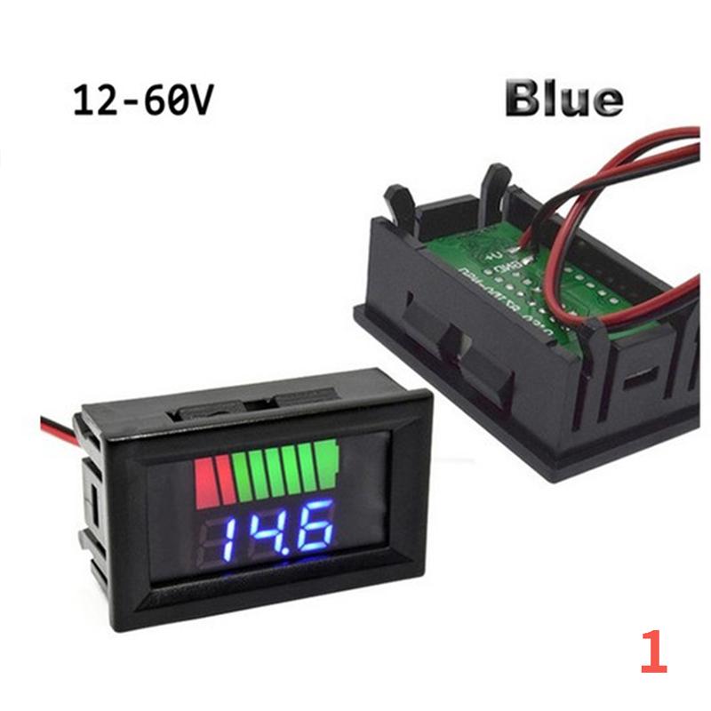 

12 В 24 В 60 В 72 В Індикатор ємності батареї Свинцево-кислотний автомобільний цифровий вольтметр