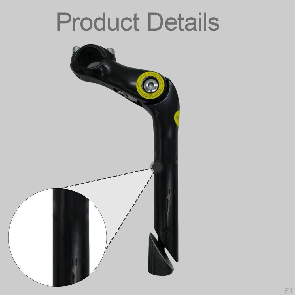 Fahrrad Vorbau aus Aluminiumlegierung Fahrrad Lenker Erhöhung Verlängerungszubehör Hochleistung