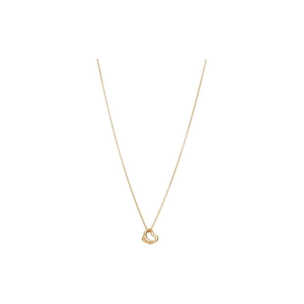 Tiffany & Co. Elsa Peretti® Open Heart Necklace Women Necklace 18K-Yellow-Gold 60957398