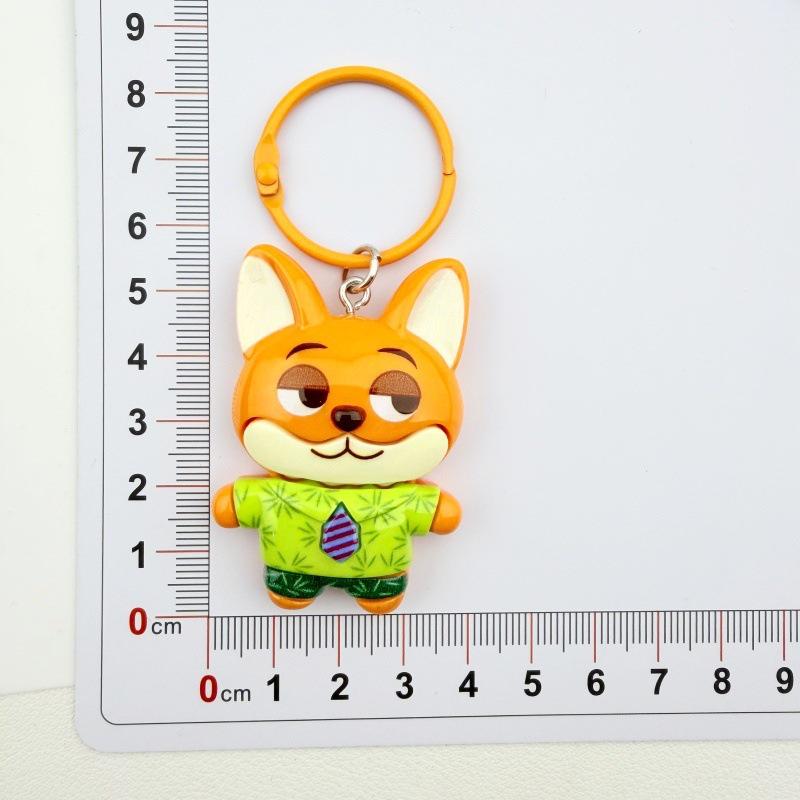 Cartoon Animal Keychain Pendant: Cute Charm for Backpack or Bag, Perfect Gift for Friends