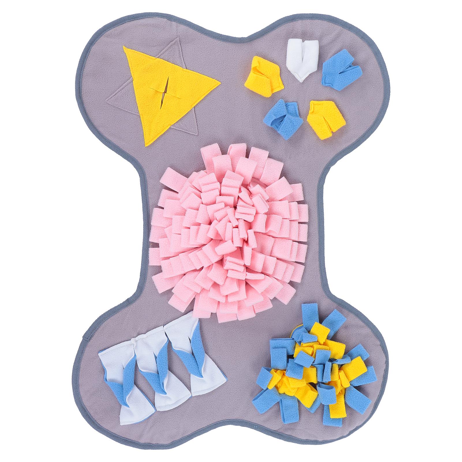 Pet Sniffing Pad Dog Training Feeding Mat Interactive Pet Mat for Stress Releasing