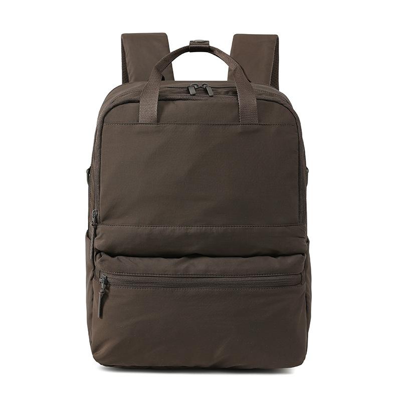 Schoolbag New Multifunctional Large Capacity Backpack Men's and Women's Outdoor Travel Practical and Lightweight Solid Color Versatile Computer 