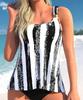 Women's Swimwear Tankini 2 Piece Regular Swimsuit 2 Piece Beautiful Floral Printed Pattern Halter Swimsuit Sport Beachwear S-6XL