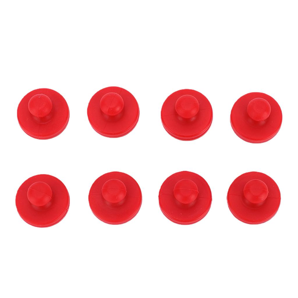 8PCS Fryer Liner Magnets Heatproof Parchment Paper Magnetic Silicone Buckle for Kitchen
