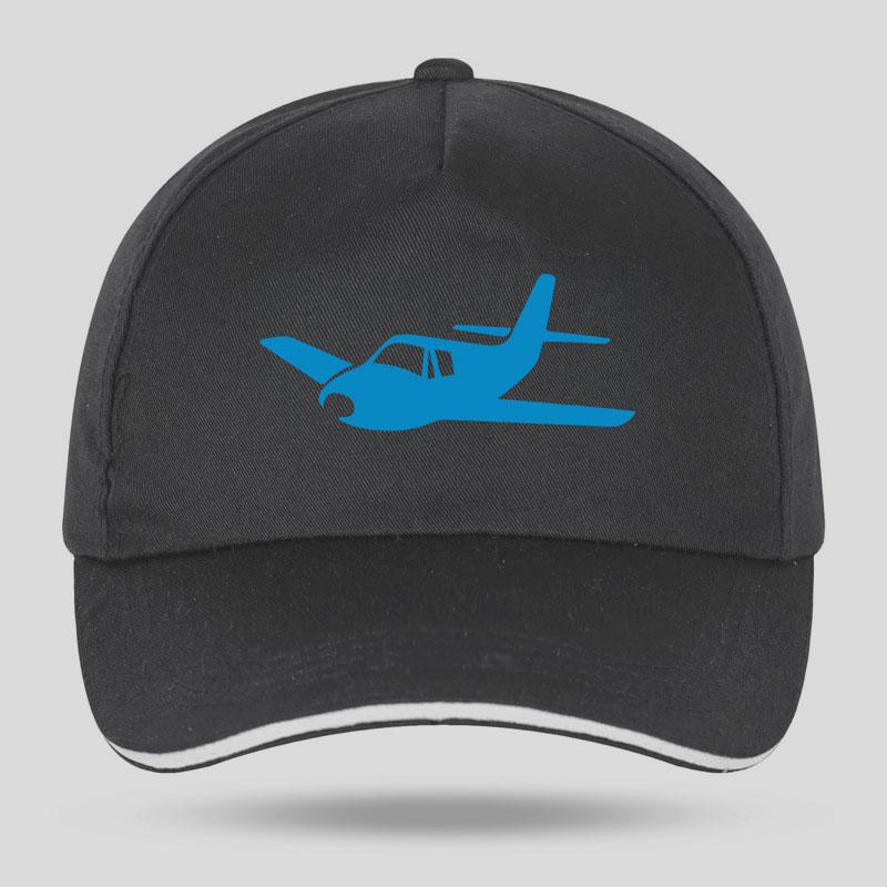 New Unisex Women Fashion Airplane Pilot Wings Funny Print Baseball Caps for Hip Hop Cotton Trucker Cap Bone Dad Hats