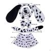 Puppy Dog Ears and Long Tail Hair Clip Faux Dress Up Cat Ear Lolita Hoop