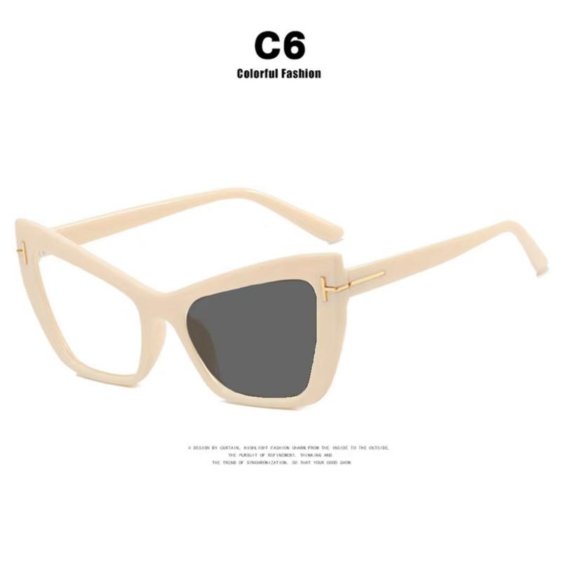 New Brand Design Fashion Cat Eye Leopard Glasses Women Frame Photochromic Anti Blue Light Computer Reading Eyeglass Degrees 0~+6