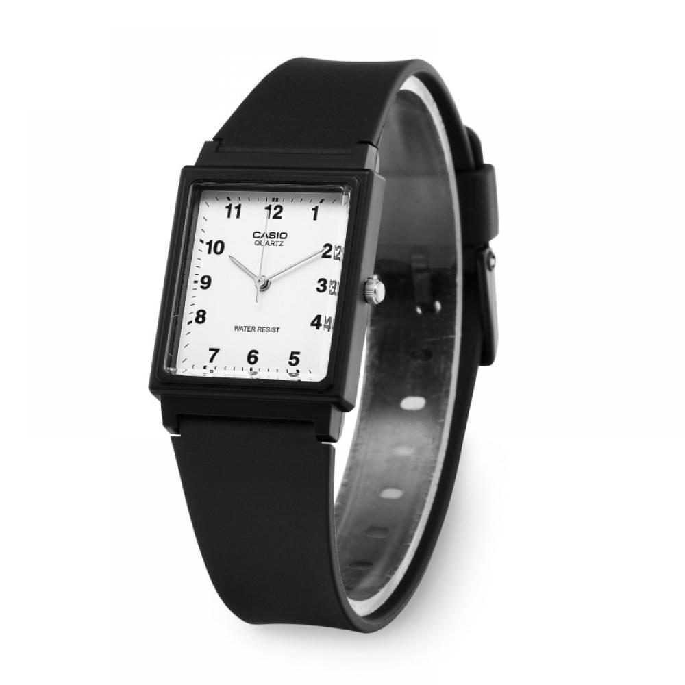Casio Mq 27 7bdf  Mq 27 7b  Analog Square Sat Student Urethane Watch