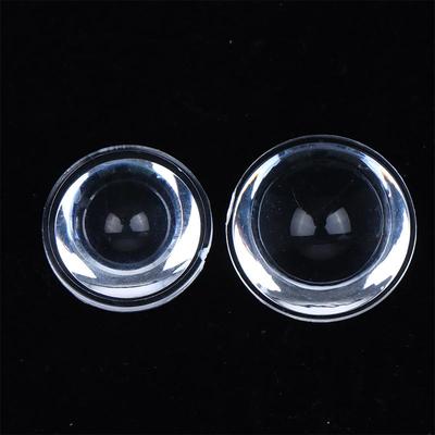 8-44 Mm Round Transparent Acrylic Plano-Convex Lens Flashlight Led Lens Focusing Torch Accessories Magnifying Glass Convex Lens