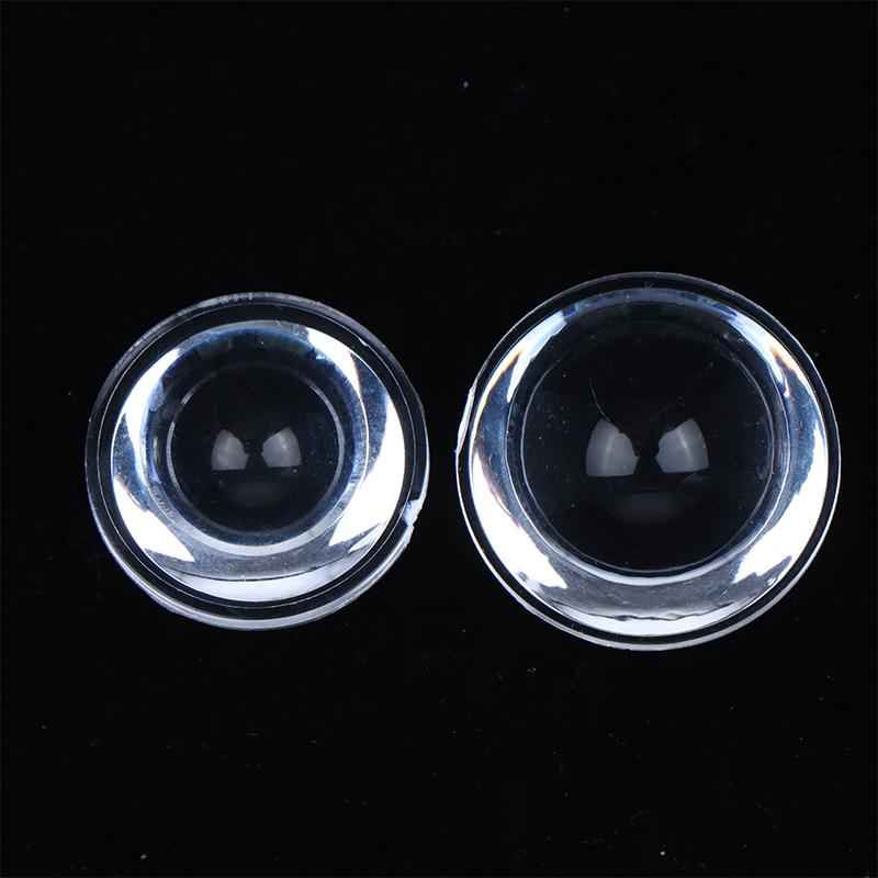 8-44 Mm Round Transparent Acrylic Plano-Convex Lens Flashlight Led Lens Focusing Torch Accessories Magnifying Glass Convex Lens