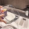Plastic Drain Basket Double Layer Water Filter Basket Multi-functional Vegetable Washing Basket for Kitchen Living Room