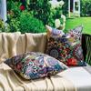 2 Pack Multicolor Boho Mandala Pillow Covers Double Sided Print Floral Ethnic Outdoor Cushion Cases Home Decor