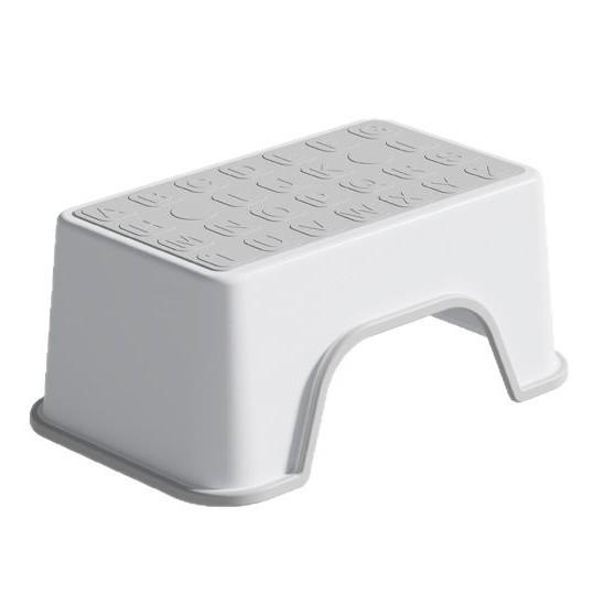 Children Step Stool Non-Slip Durable Plastic Footrest Lightweight Compact Size for Bathroom Kitchen Use