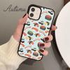 Japanese Cuisine Sushi Food Phone Case for iPhone 17 Air 15 16 16e 11 12 13 14 Pro Max Plus Coque Fundas Shell