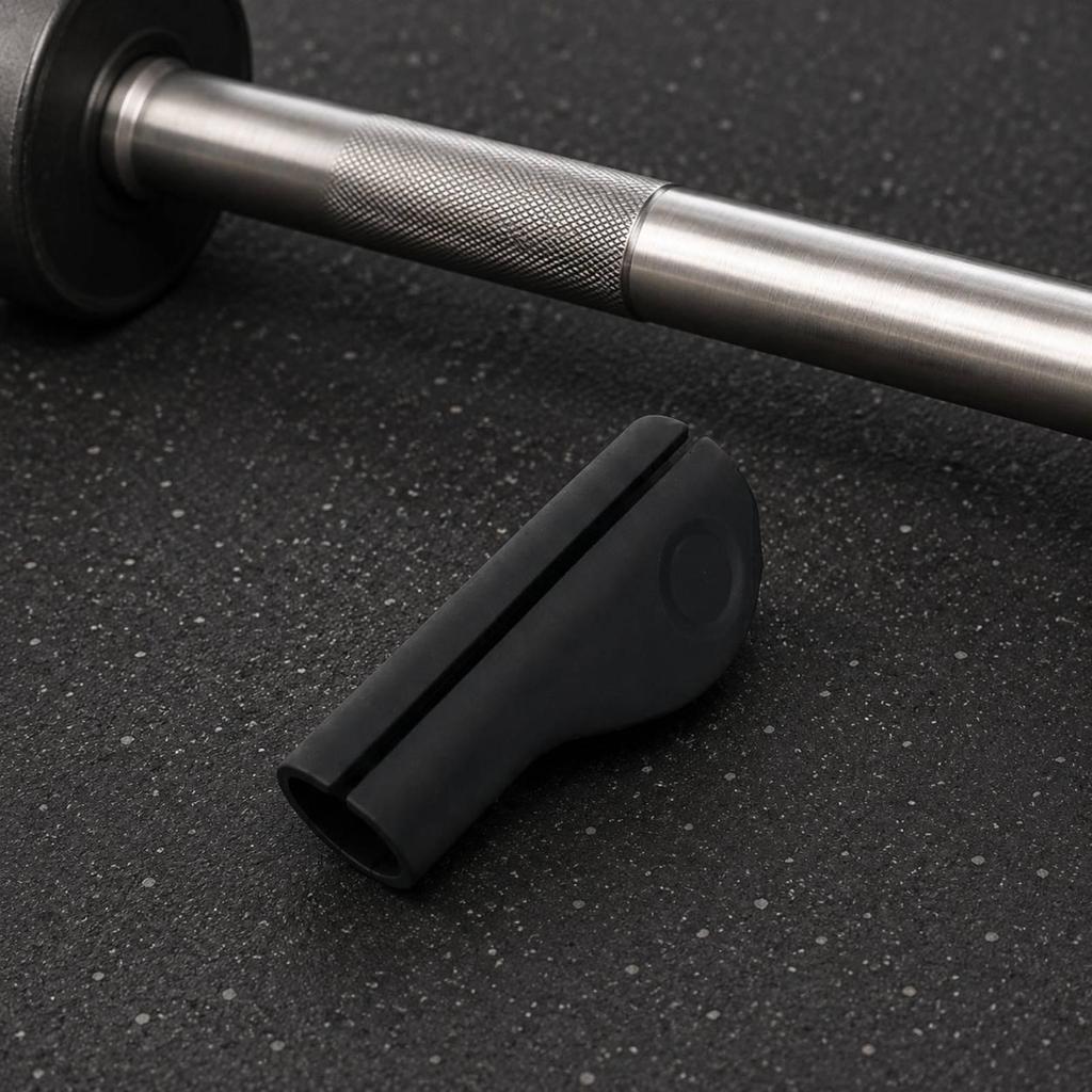 2 Pieces Barbell Grip Attachment Ergonomic Bar Contoured Fitness Equipment
