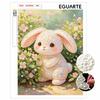 Pearl Rabbit Painting Kit DIY Handmade Floral Home Decoration Painting