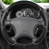 Braid Wheel Cover for Honda Civic 7 Coupe 2003 2004 2005 2006 DIY Car Steering Wheel Cover Accessory