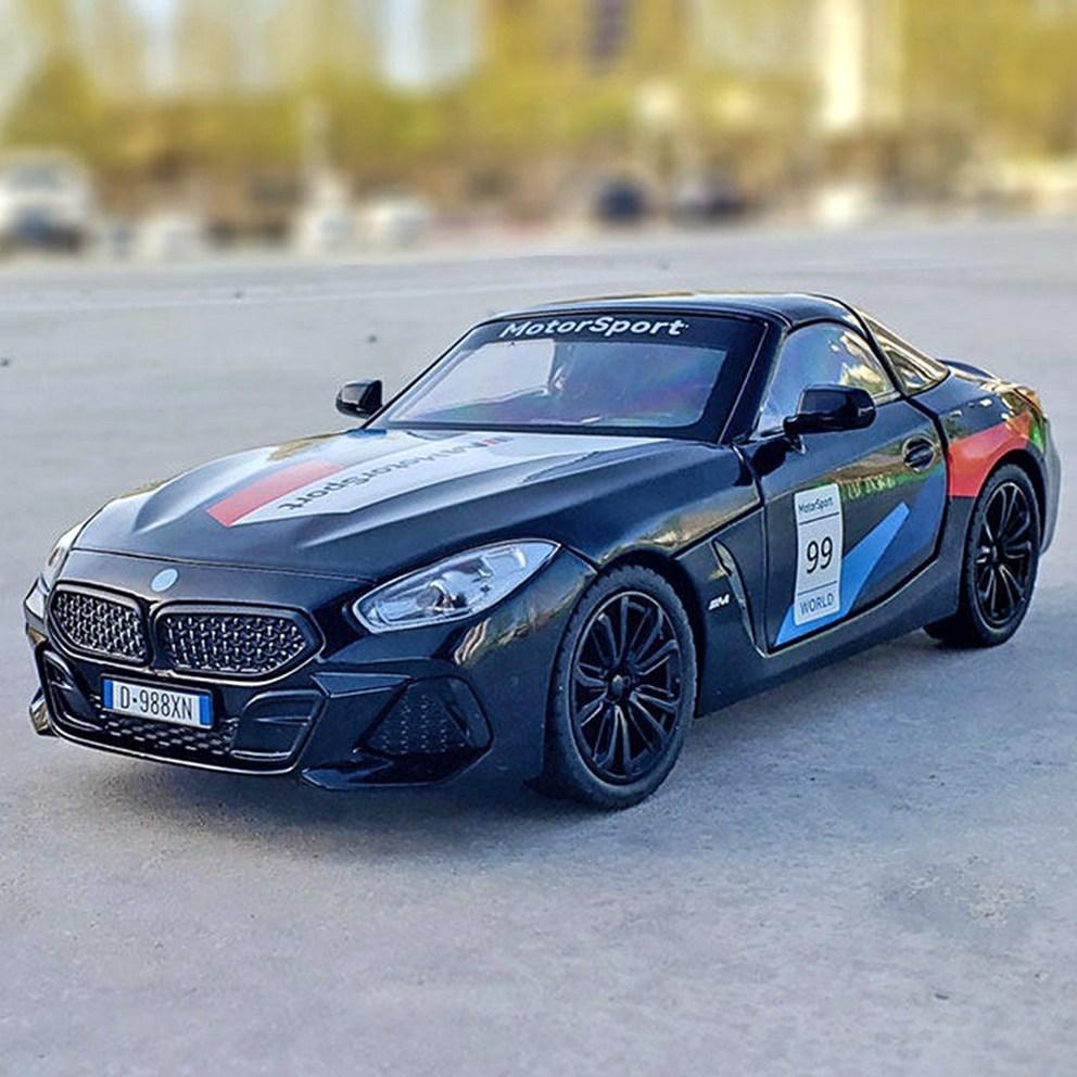 BMW Z4 1:22 Skala Druckgusslegierung Sport-Cabriolet-Modellauto & Sammlerfigur - Schwarz