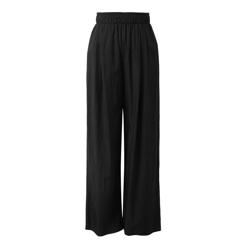 SanCai Women's High-Waist Wide-Leg Cooling Pants
