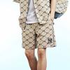 New MLB SS22 Fitted Shorts Unisex Beige 3ASMM0323-50BGS
