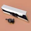 8520730031 Car Right Side Headlight Washer Nozzle Cover with Clip Fit for Lexus GS300 GS430 GS350 GS460 GS450h Silver Plastic