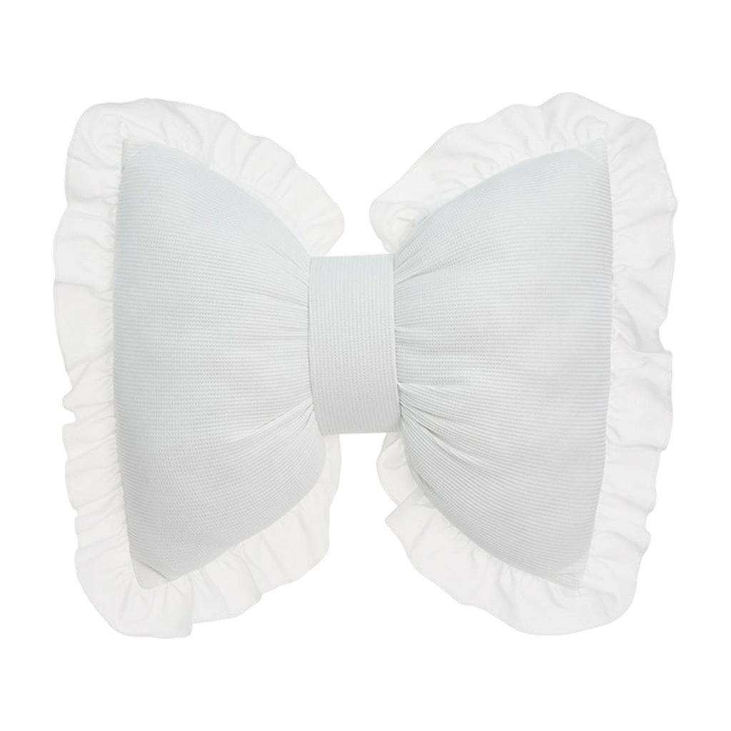 Car Headrest Neck Pillow Simples Lace Edge Comfortable Pillow For Interior In Summer Breathable Car Seat Waist Cushion