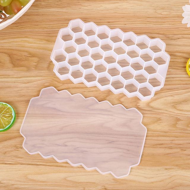 Cube Maker Silicones Ice Mould Honeycomb Ice Cube Tray Magnum Silicone Mold Forms Food Grade Mold for Whiskey Cocktail