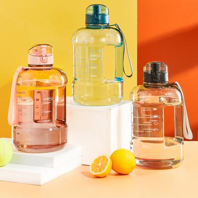 1500ml Gym Cycling Cup PP Material Precise Scale Portable Large Capacity Water Bottle for Men with Sports Fitness