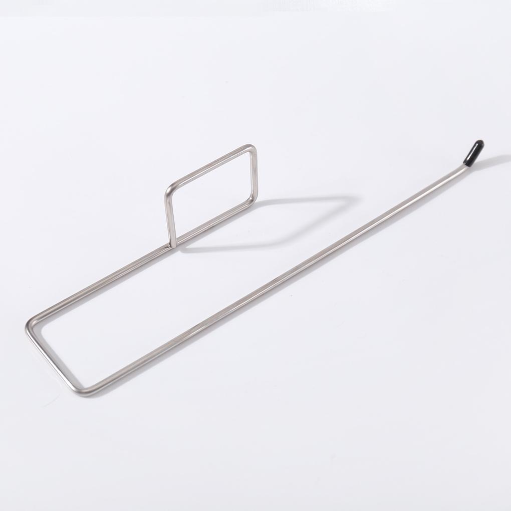 Hanging Toilet Roll Paper Holder Mount Rack Bathroom Dispenser Metal Towel Stand Kitchen Home Storage Accessories Item