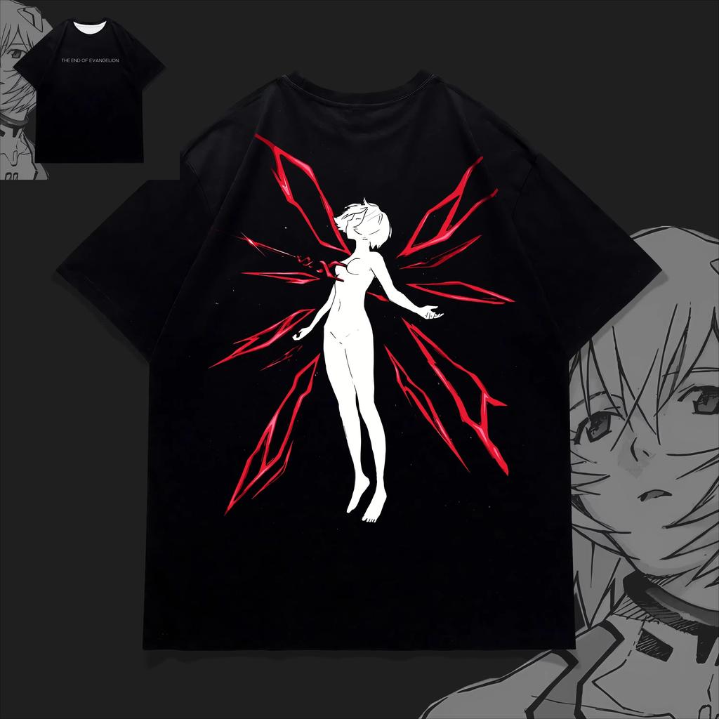 2026 Eva Asuka Langley Seen This Angel Anime Tshirt Men Women Vintage Oversized Comfortable And Versatile