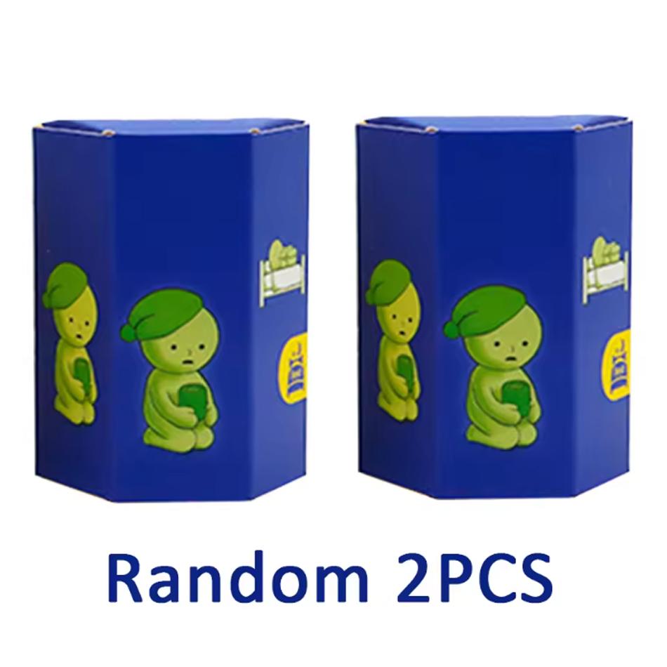 5 styles luminous green dolls mysterious box figures phone accessory doll collection birthday christma gift Bedroom decoration