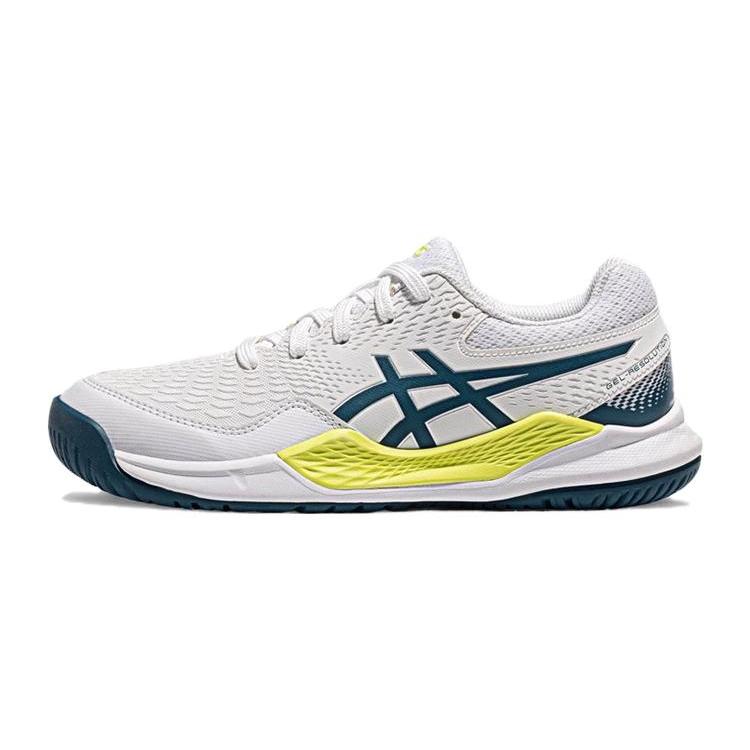 Asics Gel Resolution 9 GS White Restful Teal 1044A067-102 34.5