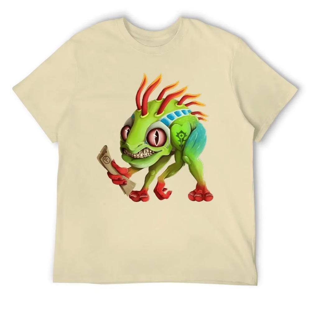 A Murloc Ate My Homework Tri Blend For T-shirts Hipster T-shirt Round Neck Campaign  Funny Novelty Leisure Eur Size