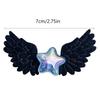 Fashionable Hairpin Cute Wing Hair Clip Star Hairpin Wing Hair Barrette Perfect Hair Accessory Suitable for All Ages