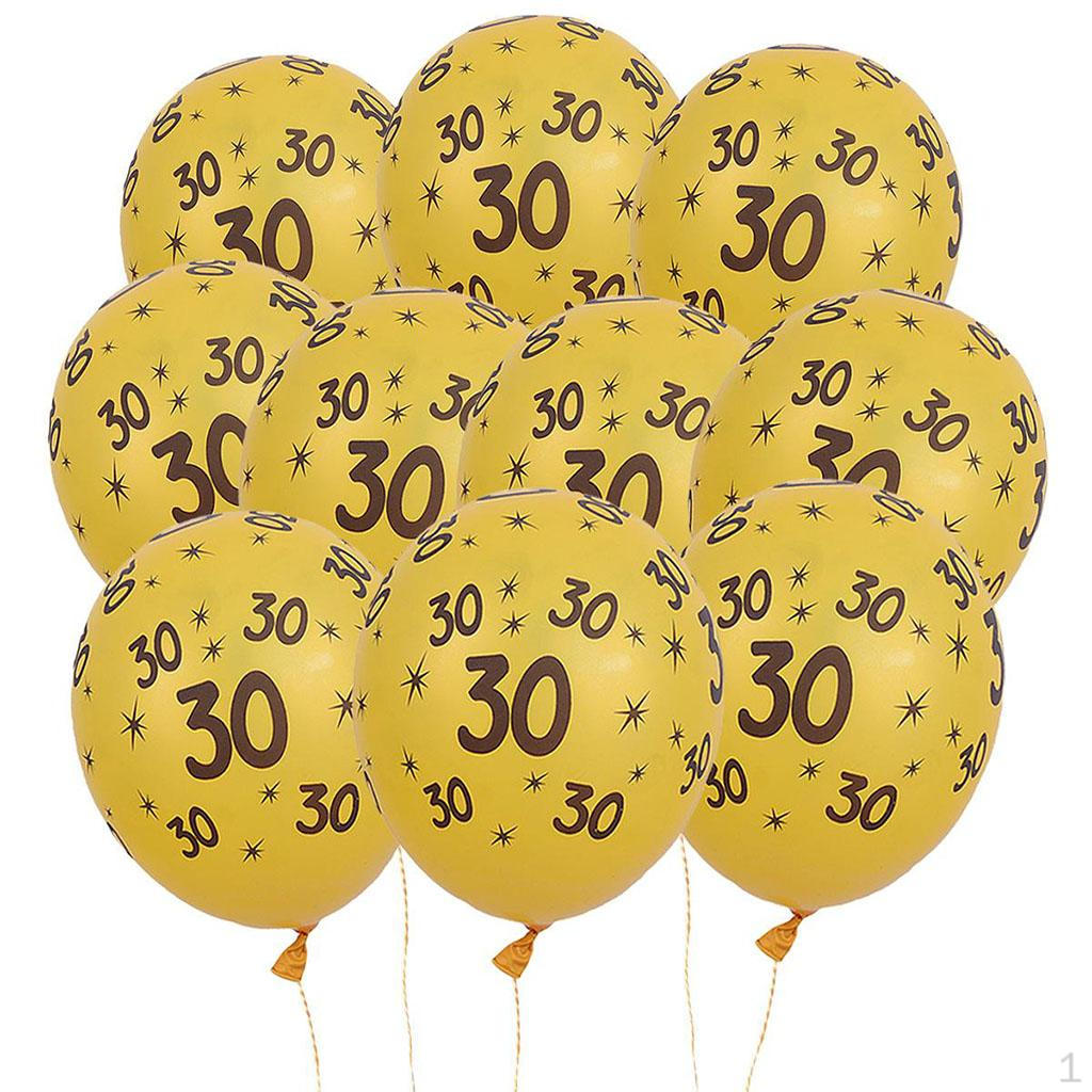 Numbers Balloon for Wedding Birthday Party Supplies