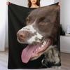 Sprocker Spaniel Throw Blanket Year Round Soft Comfortable Blanket for Home