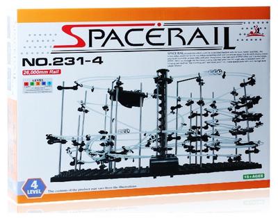 SPACE RAIL 231 Nekonečná slučka Vesmírna dráha Vzdelávacia Mozgová dráha Budúcnosť Vzdelávacia Skvelý interiérový prvok NIE. Skladačka, Hračka, Tréning,
