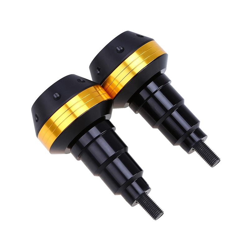 Ένα ζεύγος ολίσθησης πλαισίου μοτοσικλέτας CNC αλουμίνιο κατά της κόλλας προστατευτικό πέδησης σύγκρουσης