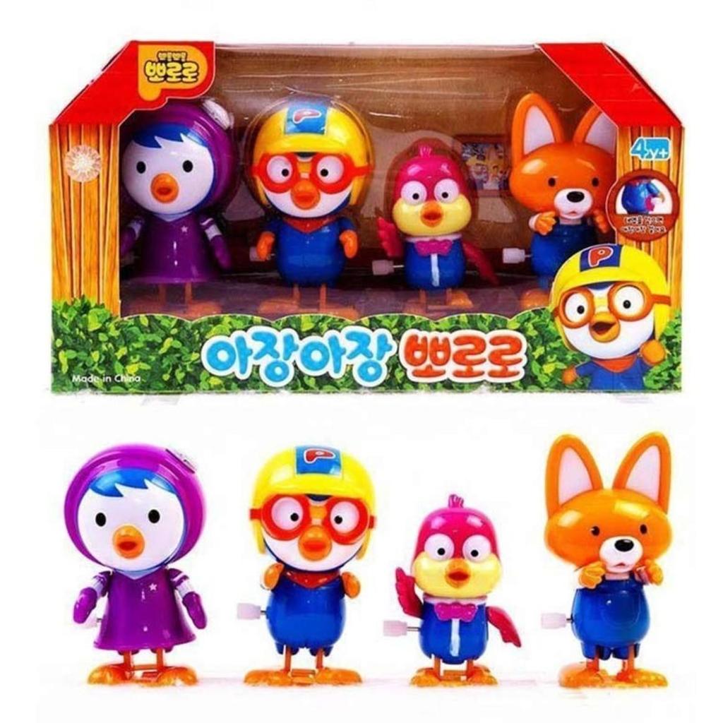 Pororo Toddle Toy (Box of 4psc), 1 of 2 Sent At Random, Korean Toys