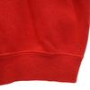 80s 90s Old Long sleeve sweat Red Sweatshirt with fleece lining Men's Used