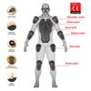 Black Full CE Level 2 Motorcycle Armor, Back Pad, Shoulder and Elbow Protection Set for Motorcycle Jacket Replacement