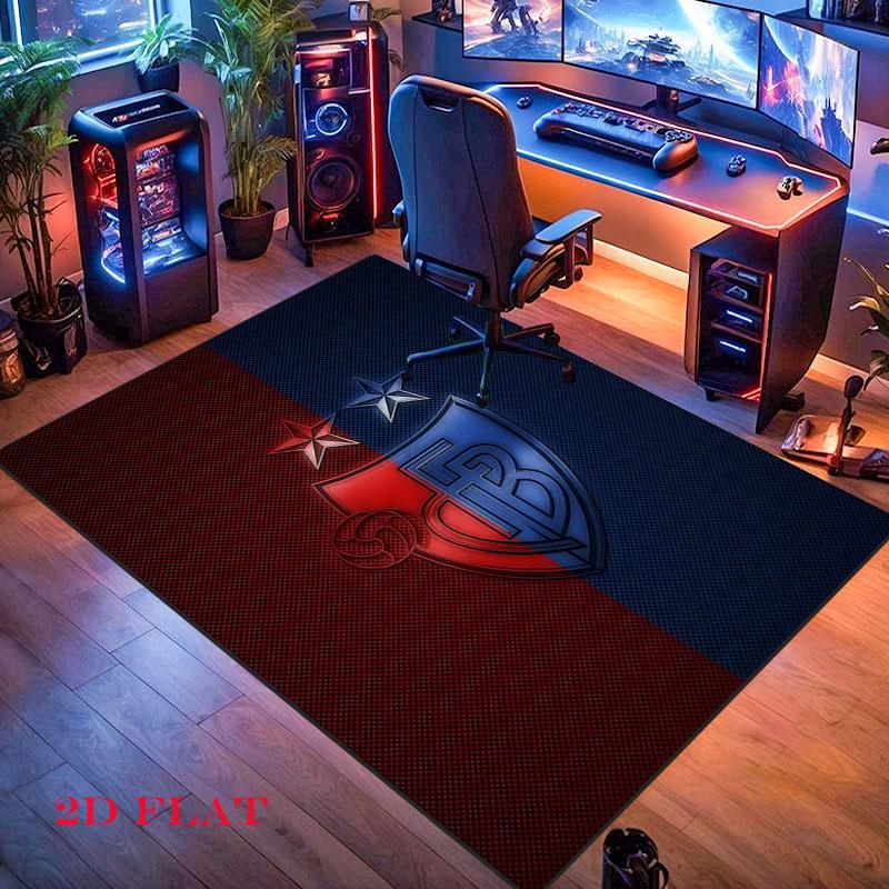 FC Basel Carpet Rug for Living Room Bedroom Home Sofa Decoration,Kids play Nonslip Floor Mat