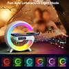 Opansten Multifunction Wireless Charger Pad Stand Speaker TF RGB Night Light Fast Charging Station for iPhone 15 14 13 Samsung